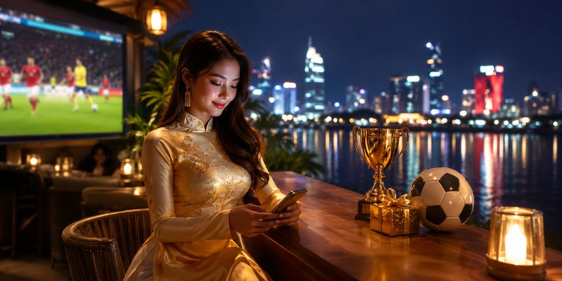 Cược bóng đá cùng áo dài truyền thống tại Hà Nội
